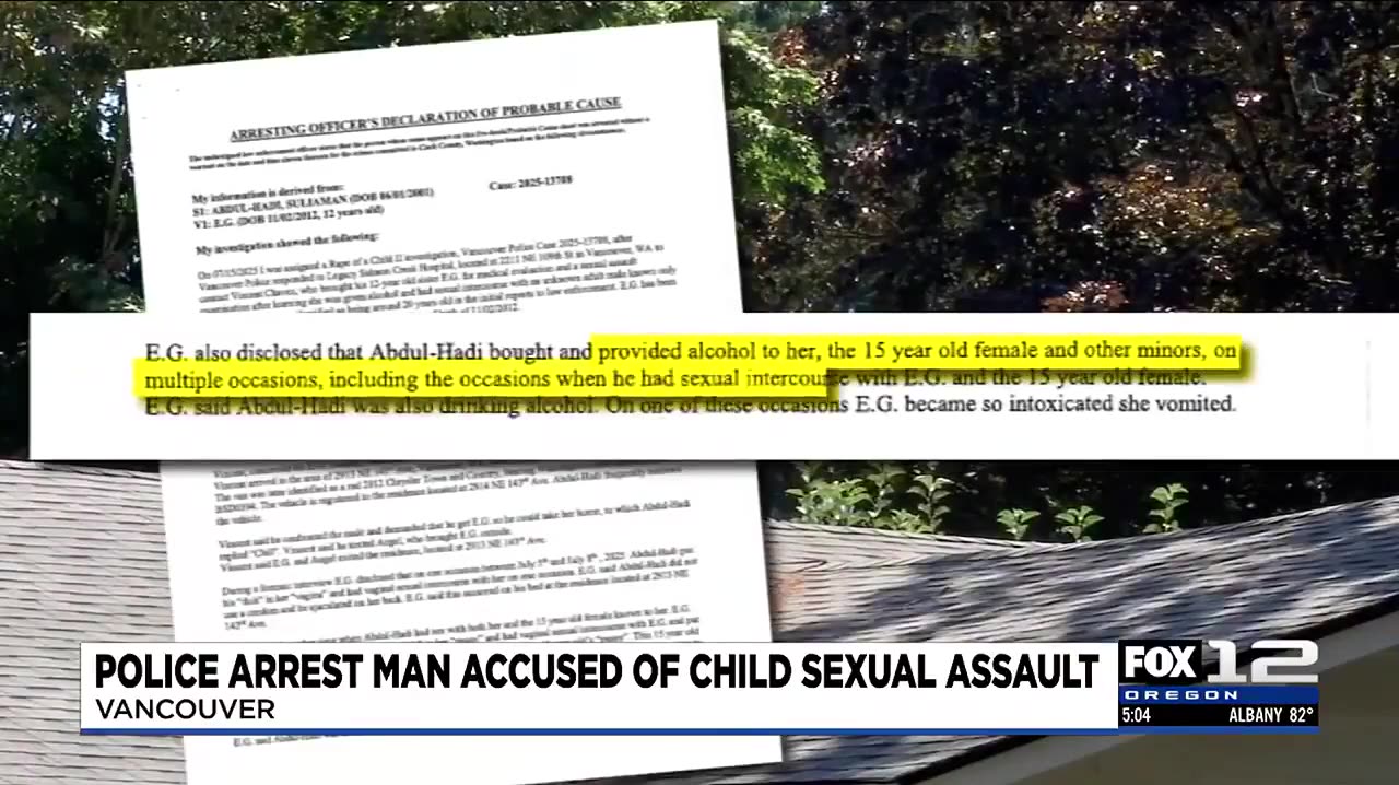 Suliaman Abdul-Hadi Arrested Near Portland for Child Rape