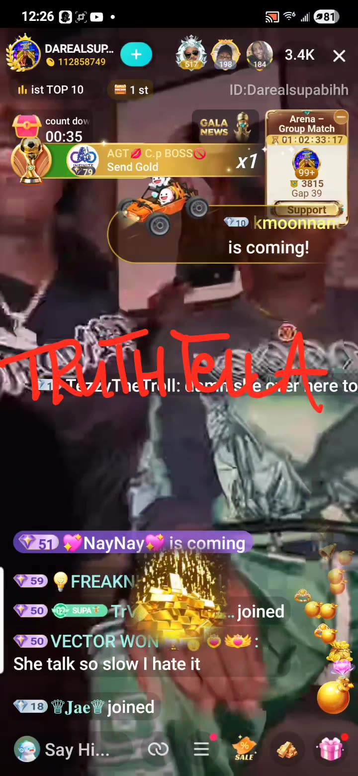 DAREALSUPABIHH LIVE FROM THE CLUB WITH THE CONTENT HOUSE CREW PT. 1