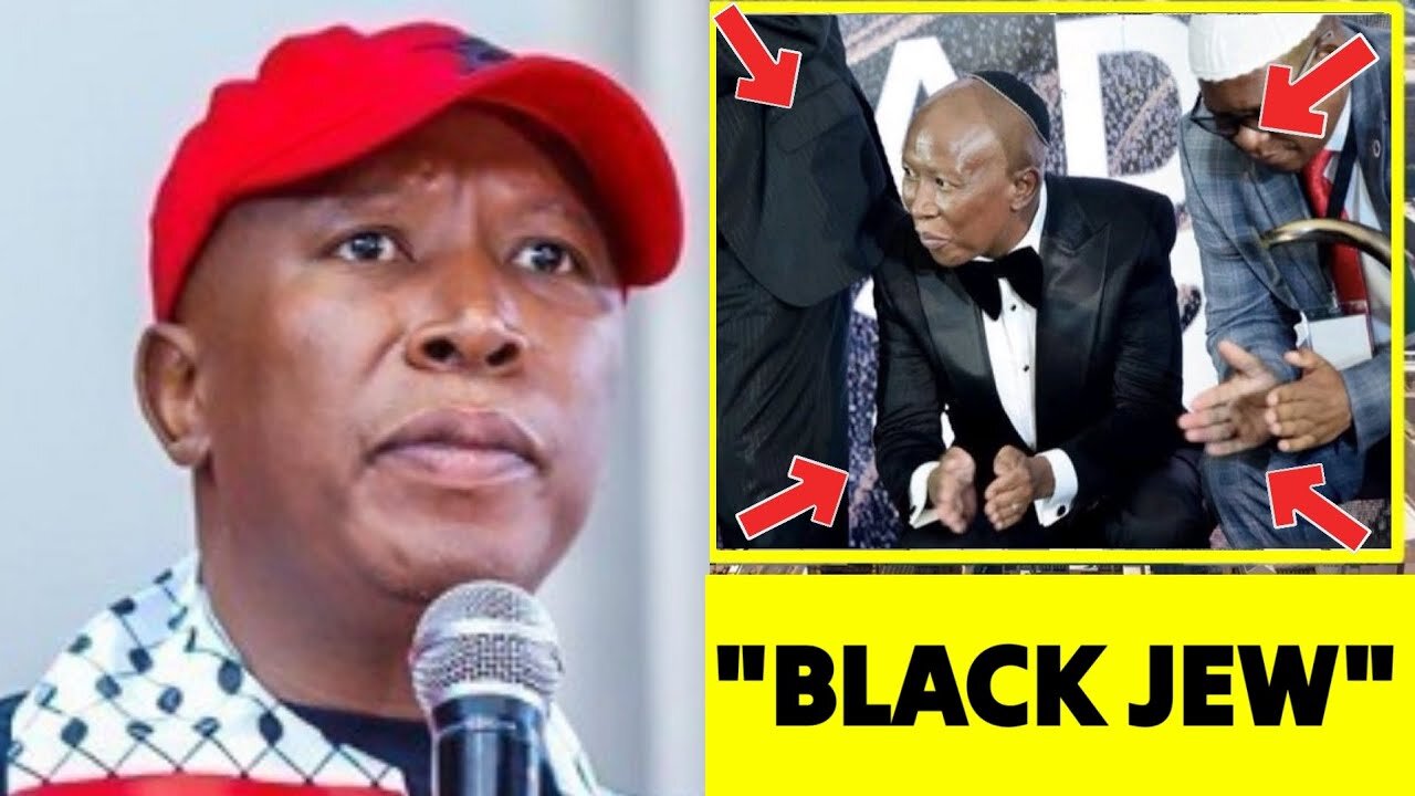 Julius Malema who leads the Kill the Boer! Kill the Farmer! chant, declares he is a Black Jew 🌍✡️
