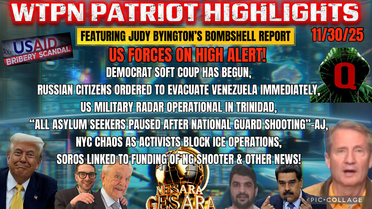 WTPN ~ Judy Byington ~ Situation Update ~ 11-30-25 ~ Trump Return ~ Restored Republic via a GCR