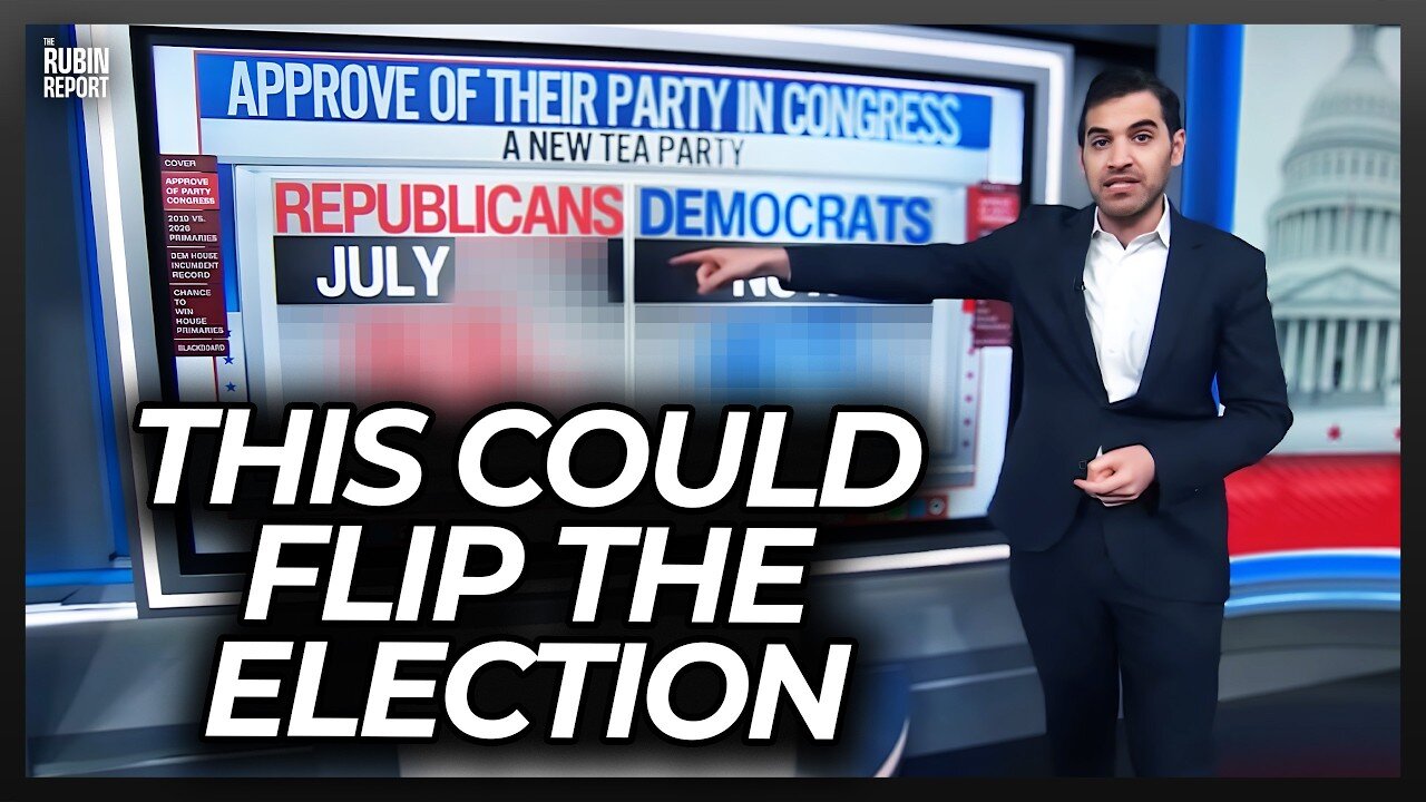 Watch Pollsters Face as He Realizes How Much Worse It Just Got for Democrats
