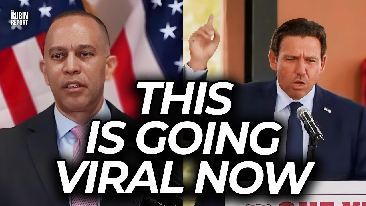Hakeem Jeffries Humiliated as Ron DeSantis’ Hakeem Impression Goes Viral