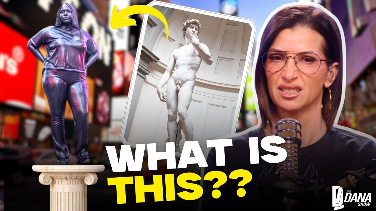 What Is Times Squares New Woke Statue Supposed To Be??