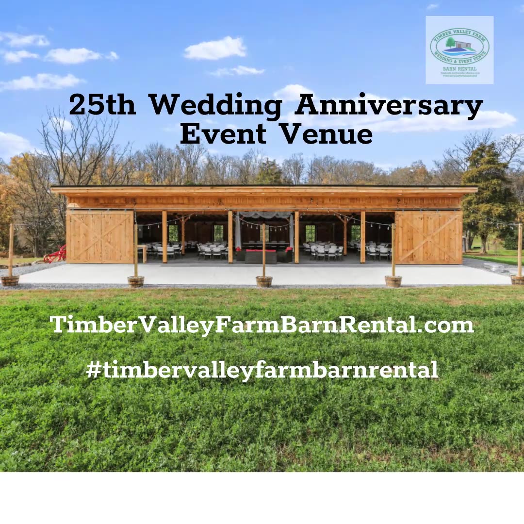 25th Wedding Anniversary Outdoor Event Venue in Clear Spring Maryland