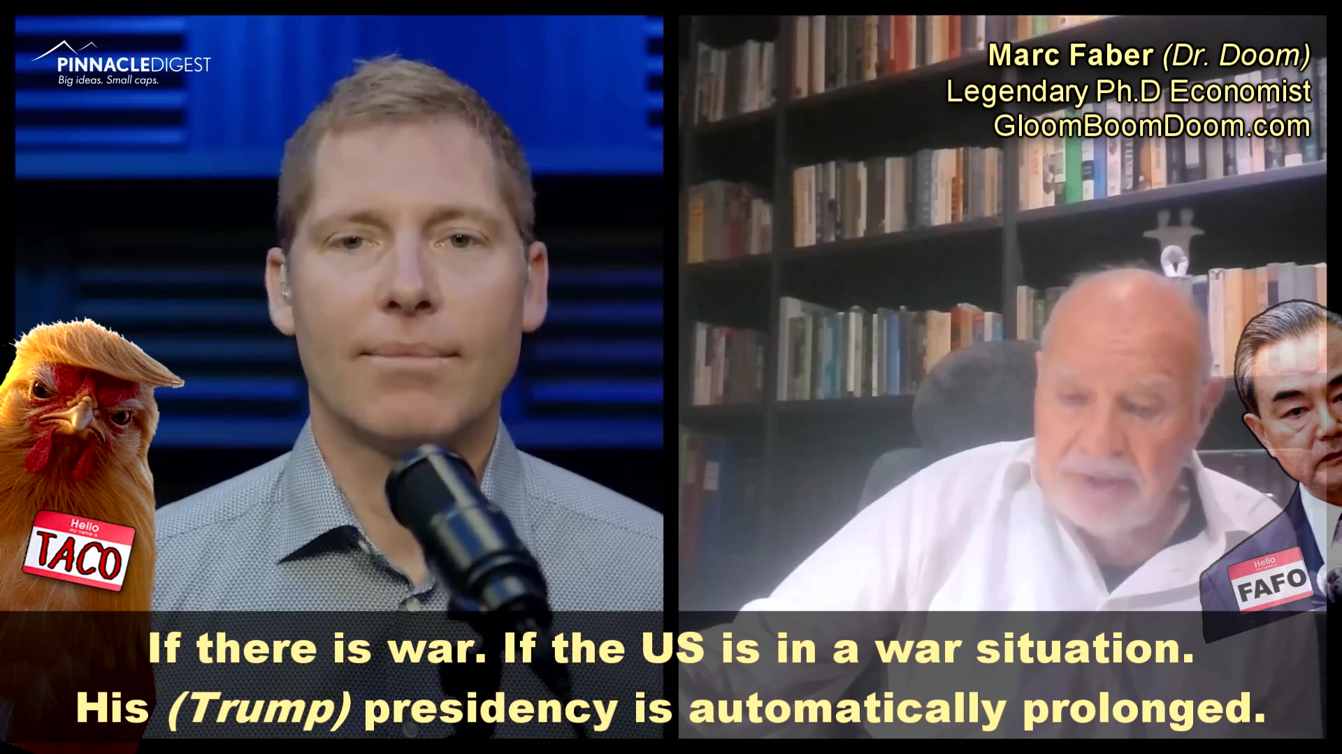 Marc Faber (Dr. Doom): Trump Will Be President Past 4 Years
