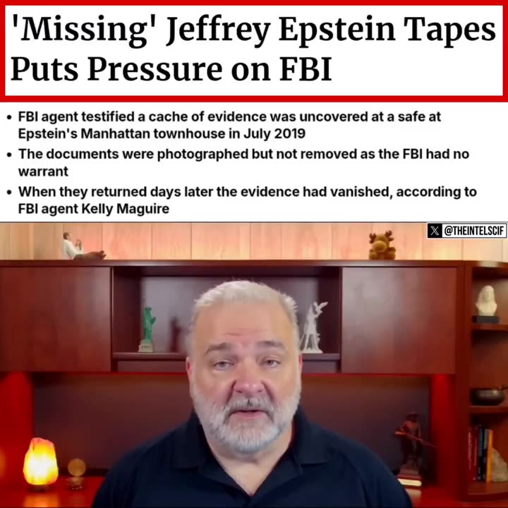 EPSTEINS BLACKMAIL tapes that would bring down the entire system