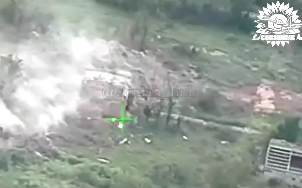 πΊπ¦βοΈπ£ MiG-29 struck a Russian position with AASM Hammer bombs, - Soniashnyk