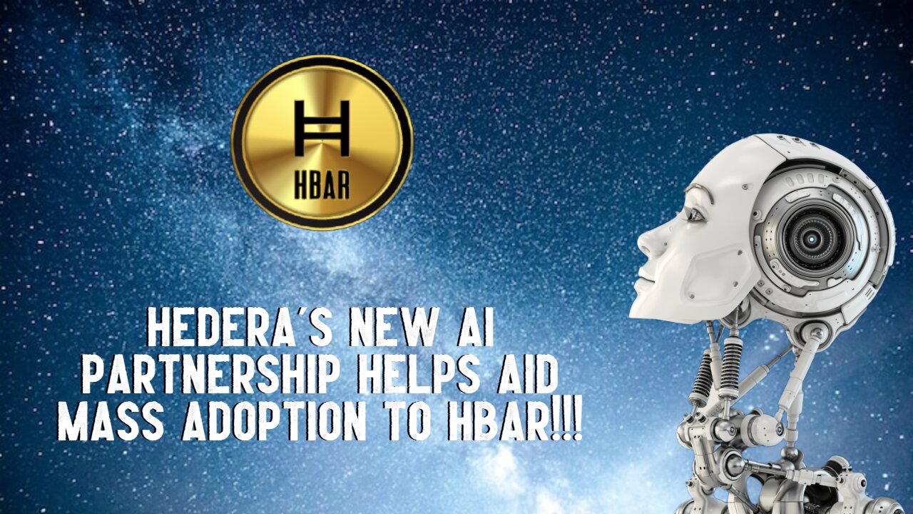 Hederas New AI Partnership Helps Aid MASS ADOPTION TO HBAR!!!