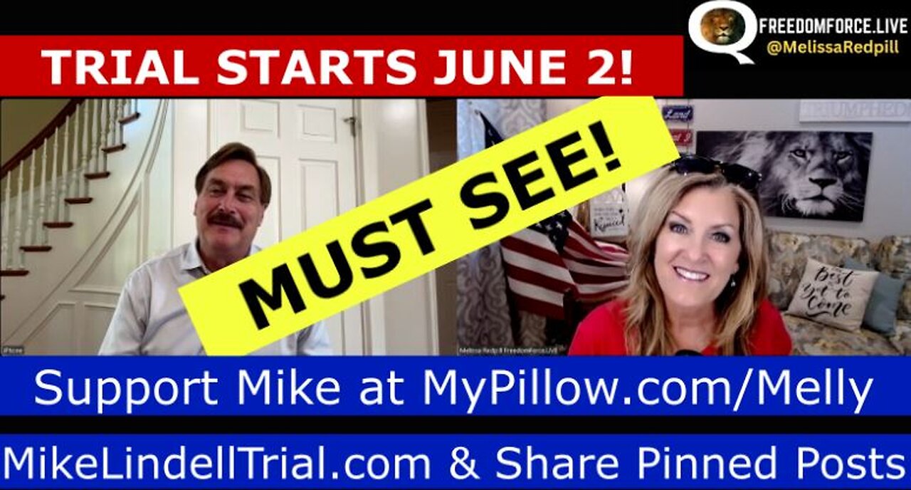 MUST SEE! MIKE LINDELLS ELECTION FRAUD TRIAL STARTS JUNE 2! 5-22-25