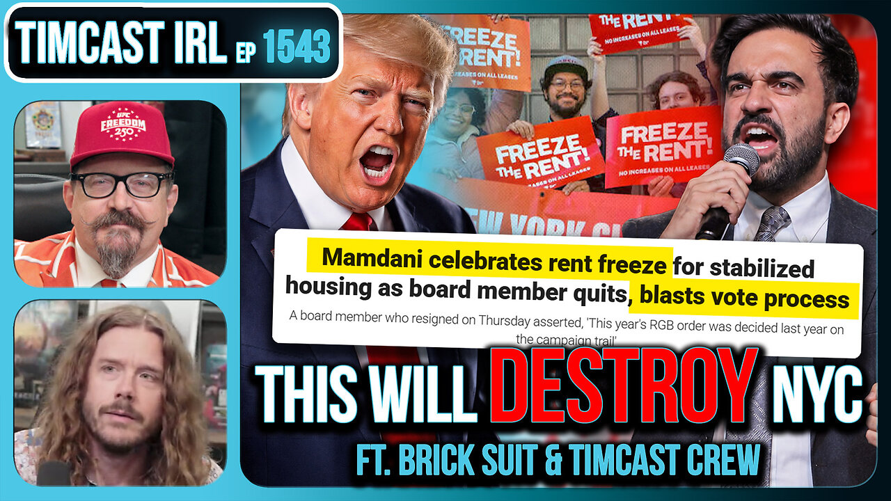 Mamdani CELEBRATES NYC Rent Freeze, This Will DESTROY The City