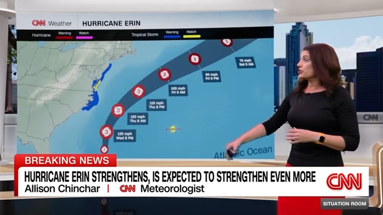 Hurricane Erin to rock NCs Outer Banks with storm surge, destructive waves