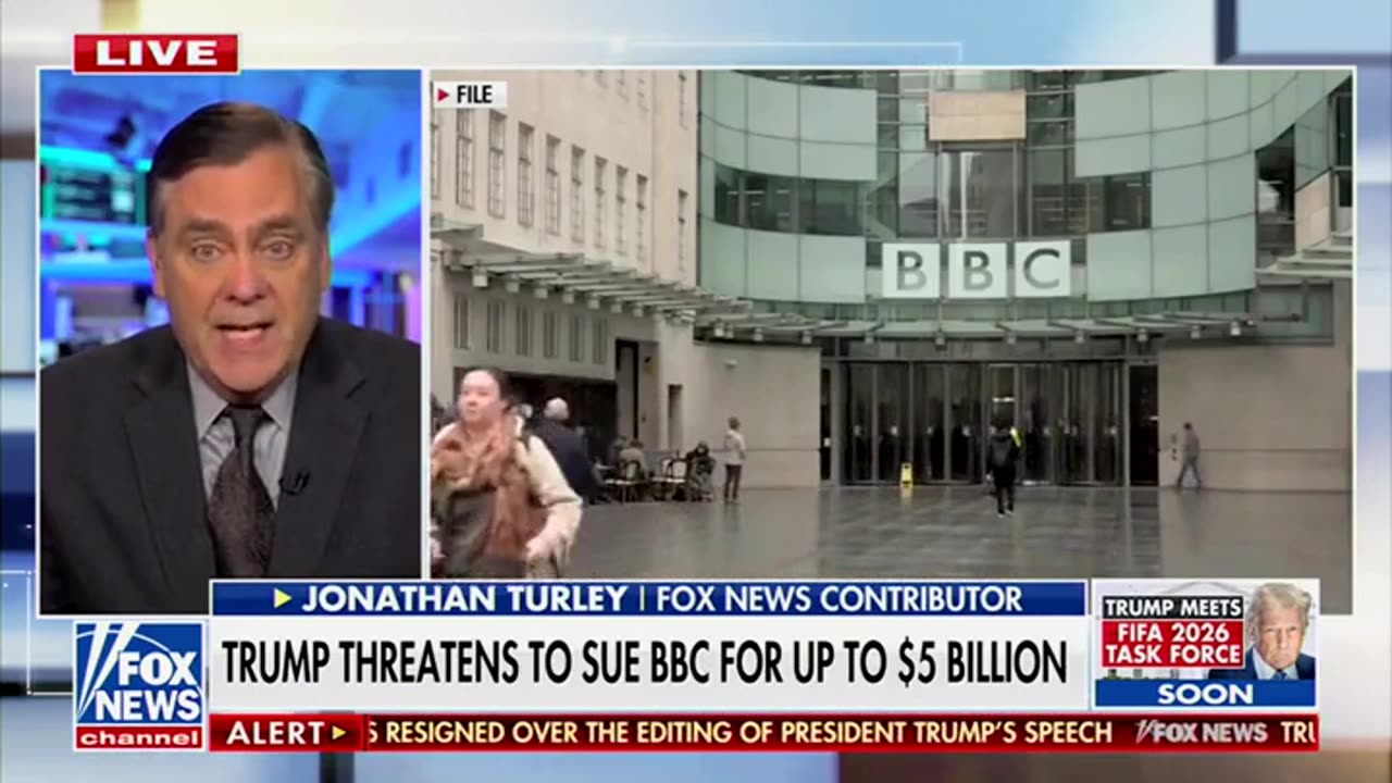 Johnathan Turley Talks Trumps Potential Lawsuit Against BBC