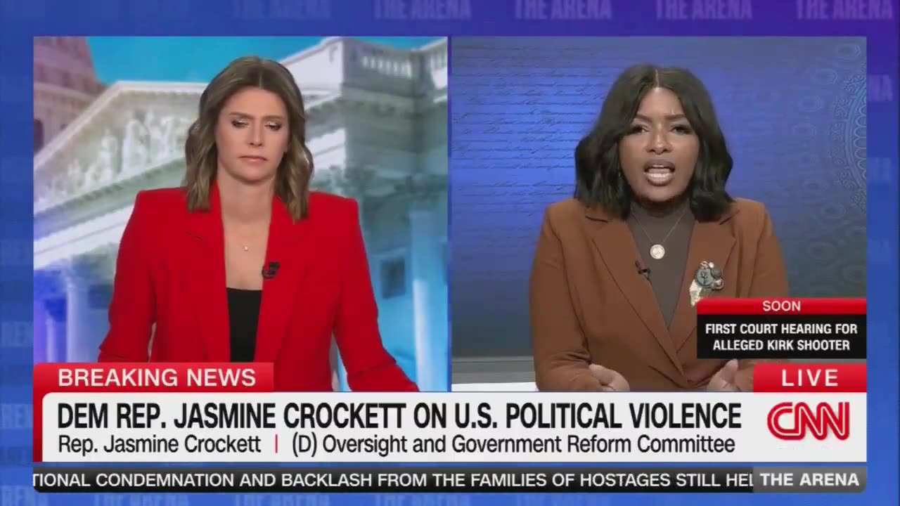 Watch Jasmine Crockett Try to Rationalize How People on the Left Can’t ‘Make a Shot From 200 Yards