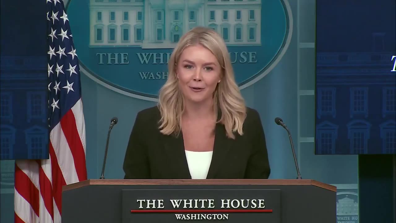 🚨🔥Karoline Leavitt goes through some of POTUS extraordinary wins on behalf of the Americans