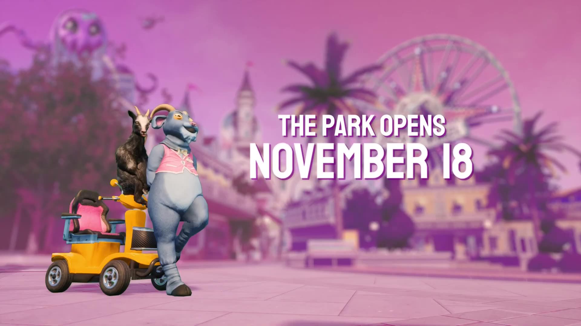 Goat Simulator 3 | Ticket to Dizzyworld | Announcement Trailer