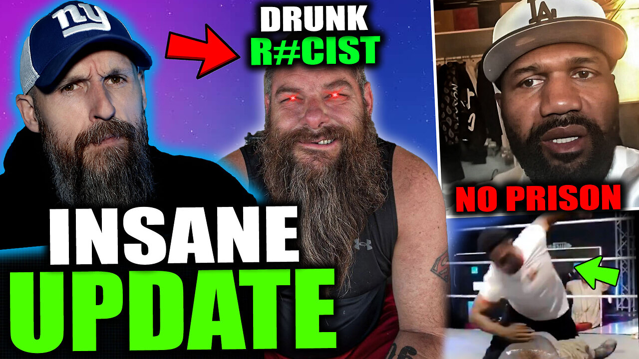 NO PRISON TIME Rampage Jackson MELTDOWN! BLASTS Syko Stu for Racism!
