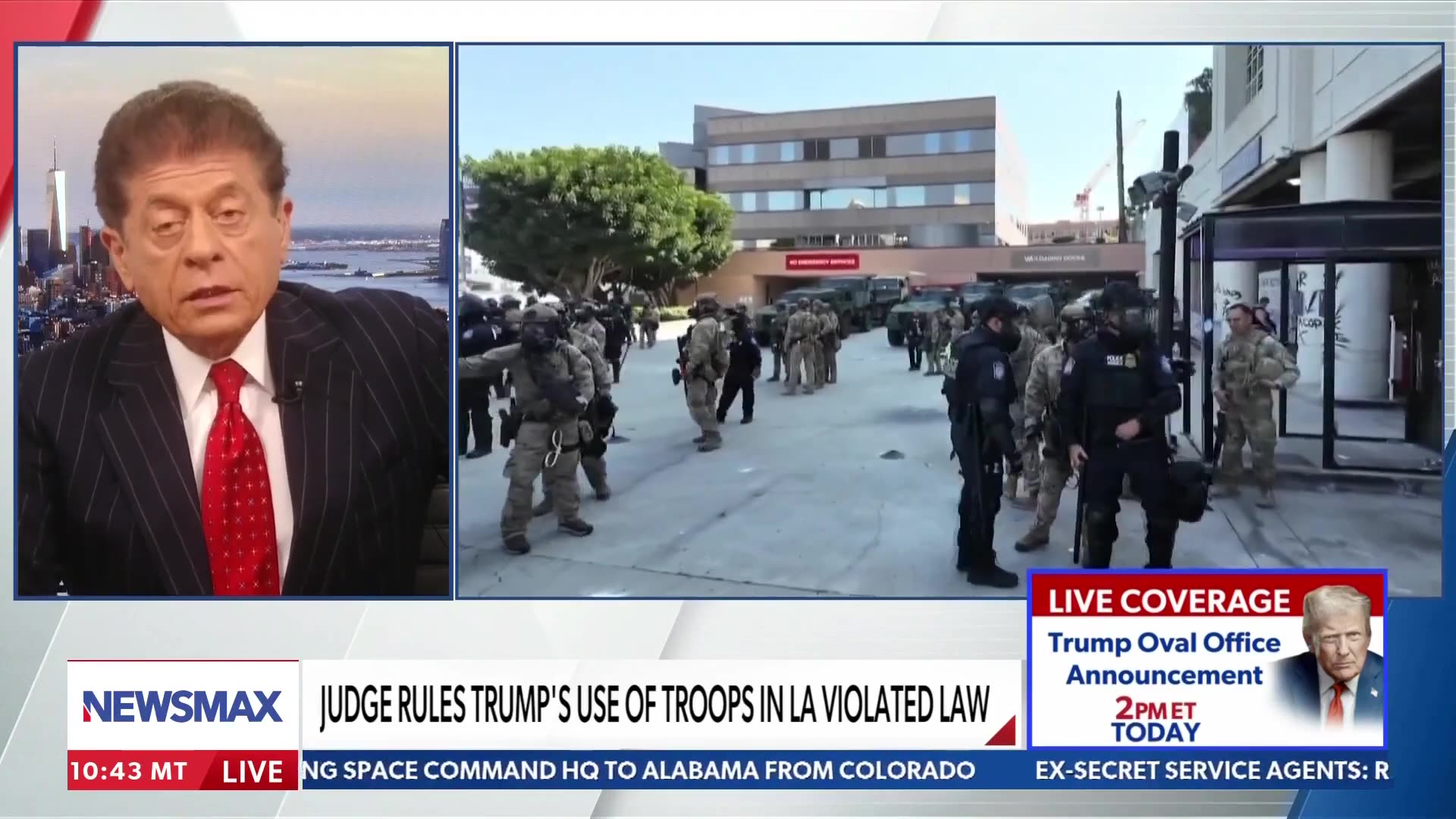 📌Controversial twist in judges ruling on National Guard: Judge Napolitano