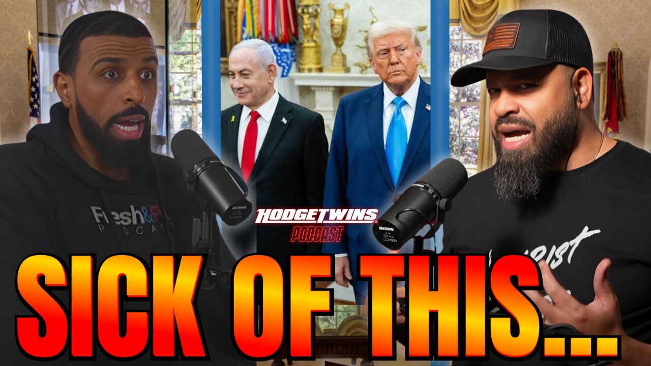Hodgetwins & Myron Gaines Discuss The Trump Administration & Israels Control Over it...