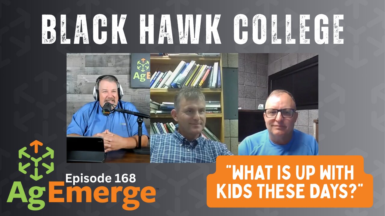 AgEmerge Podcast 168 with Black Hawk Colleges Drew Cotton and Andrew Larson