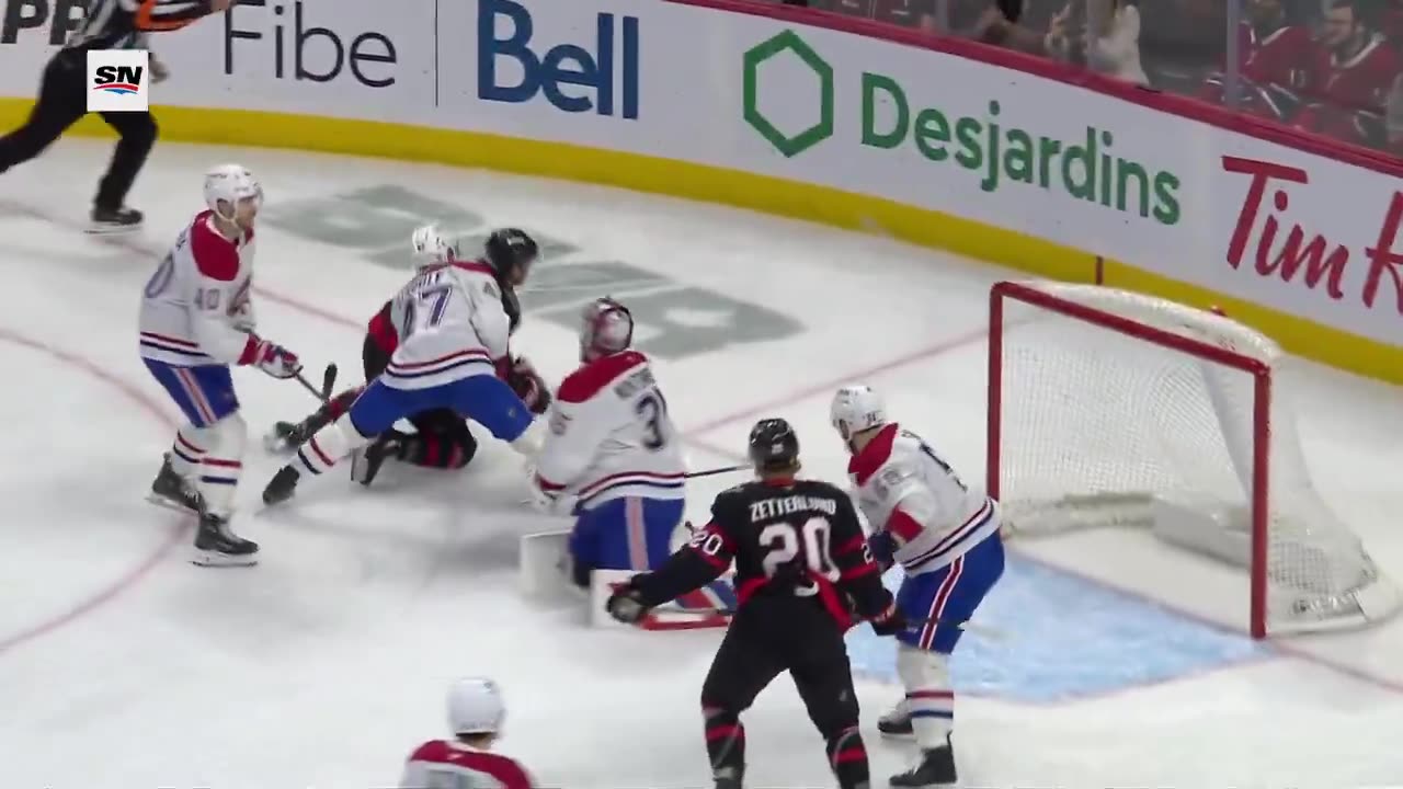 NHL Dylan Cozens gets Canadian Tire Centre rocking with his 15th of the season! ๐จ