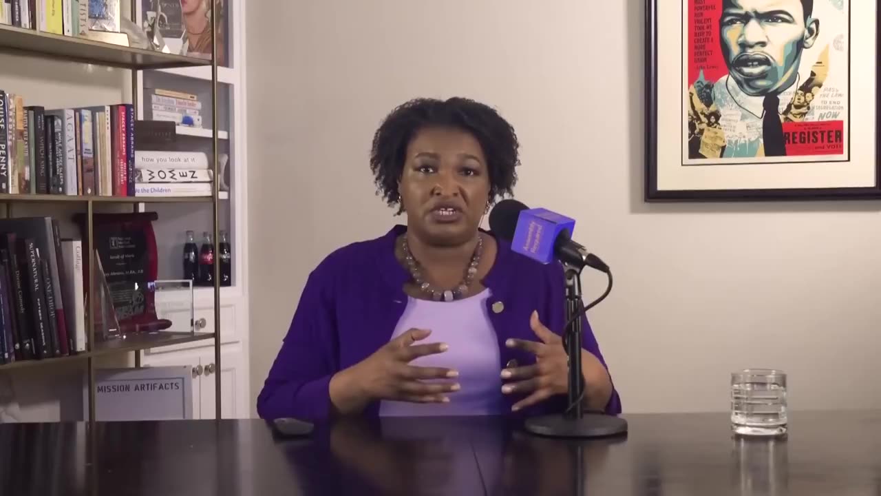 Stacey Abrams says Trump is a Grand Ayatollah with mystical power.