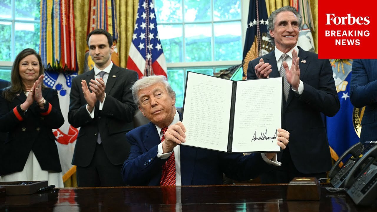 🚨 BREAKING: Trump Signs Executive Orders to Quadruple U.S. Nuclear Energy by 2050