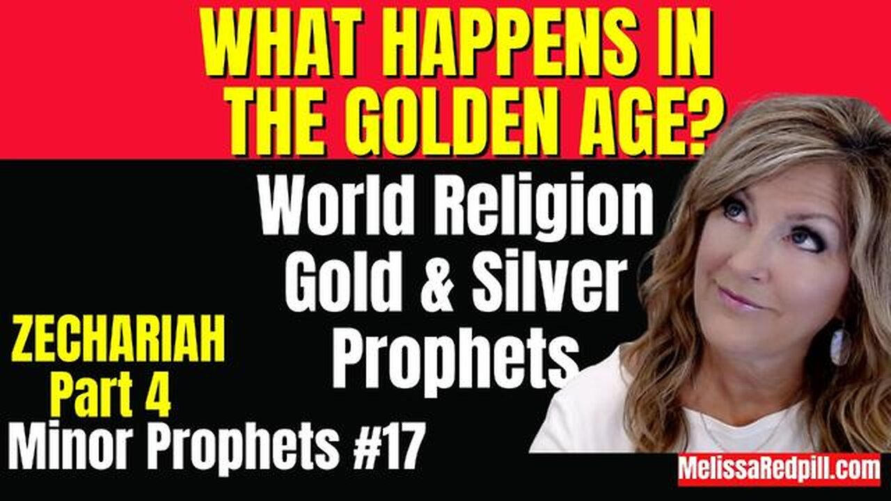 Prophets Study #17 Zechariah 4- Golden Age! Sat 10-18-25