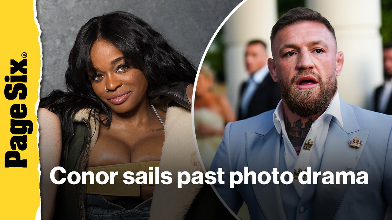 Azealia Banks accuses Conor McGregor of sending explicit photos, he appears unfazed on yacht