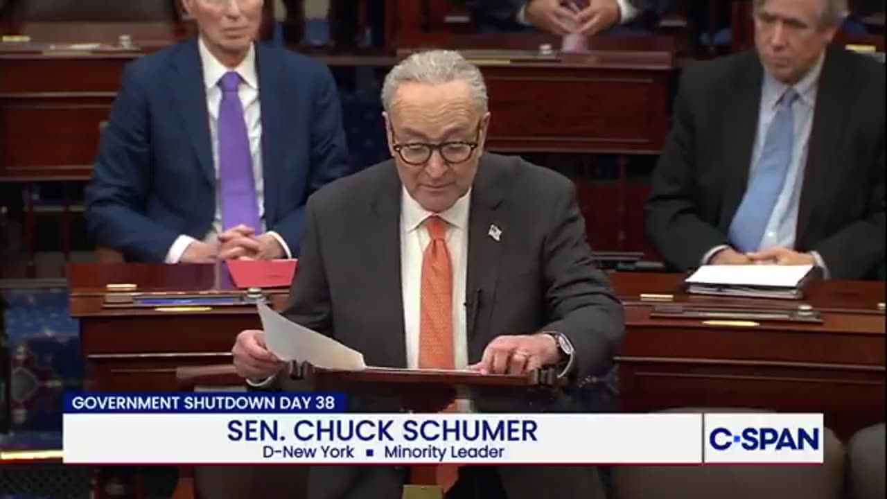 Schumers proposed shutdown negotiation