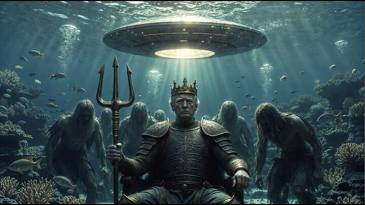 TRUMPS ATLANTIS! NEW UFO DOCUMENTARY SAYS THAT TRUMP COULD REVEAL UNDERWATER ALIEN NEPHILIM RACE!