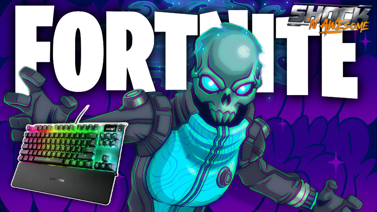 🔴 LIVE - FORTNITE WITH NEW KEYBOARD