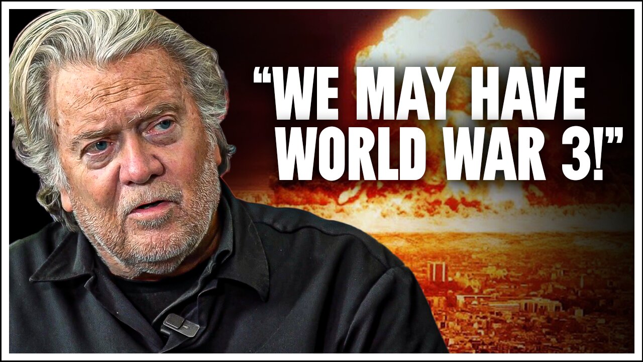 “We’re in The Middle of A Major WAR!” Steve Bannon Sends WARNING about Qatar and World Conflicts