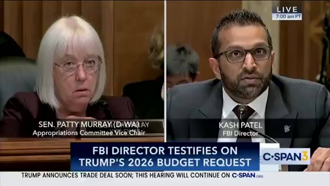 Putting Words in My Mouth - Kash Patel Wrecks Patty Murray