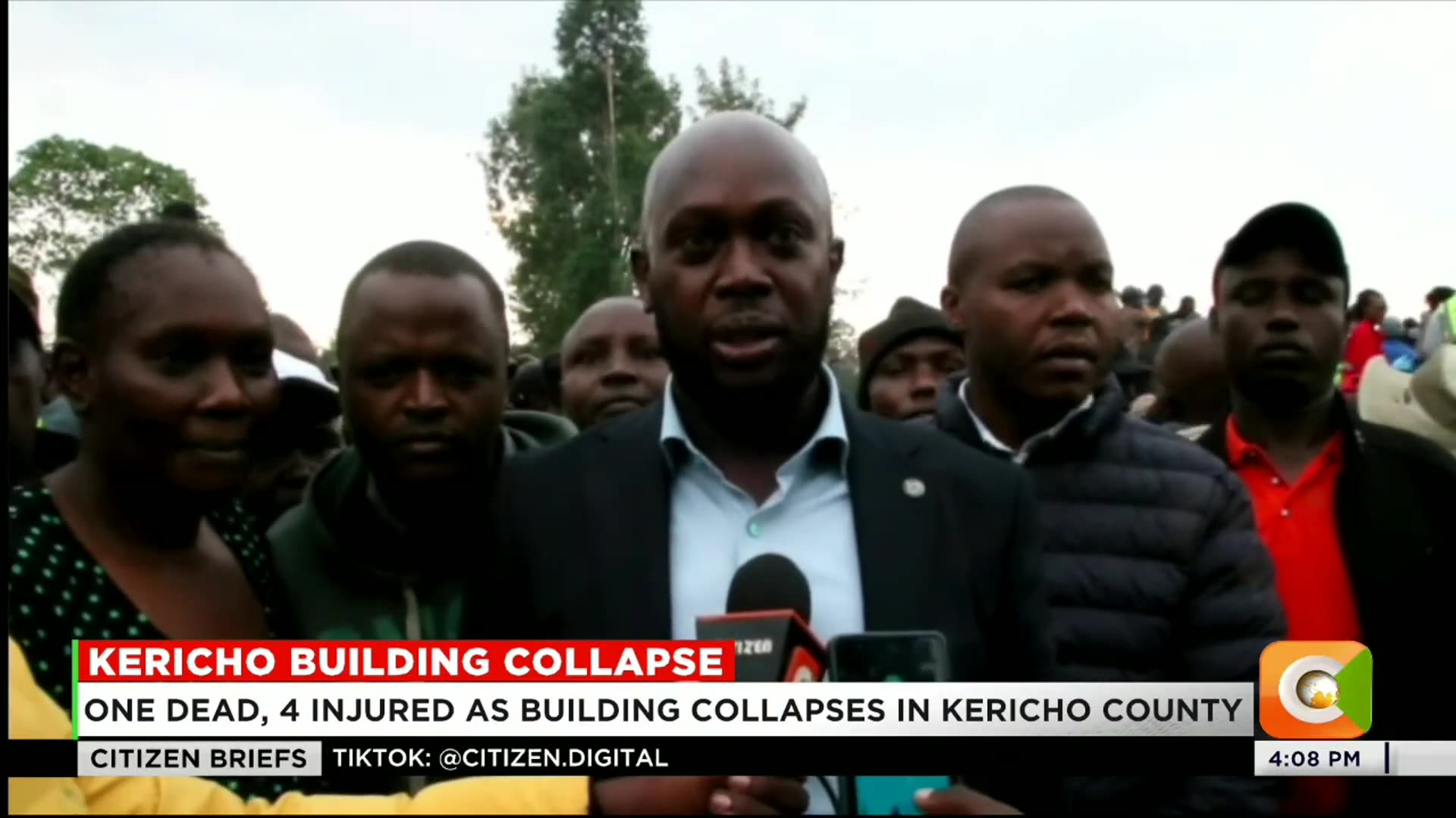 One dead, 4 injured as building collapses in Kenya