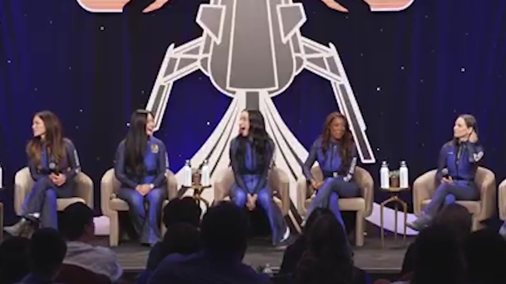 Katy Perry Uses The Symbol Of Lilith On Board Blue Origins Space Shuttle