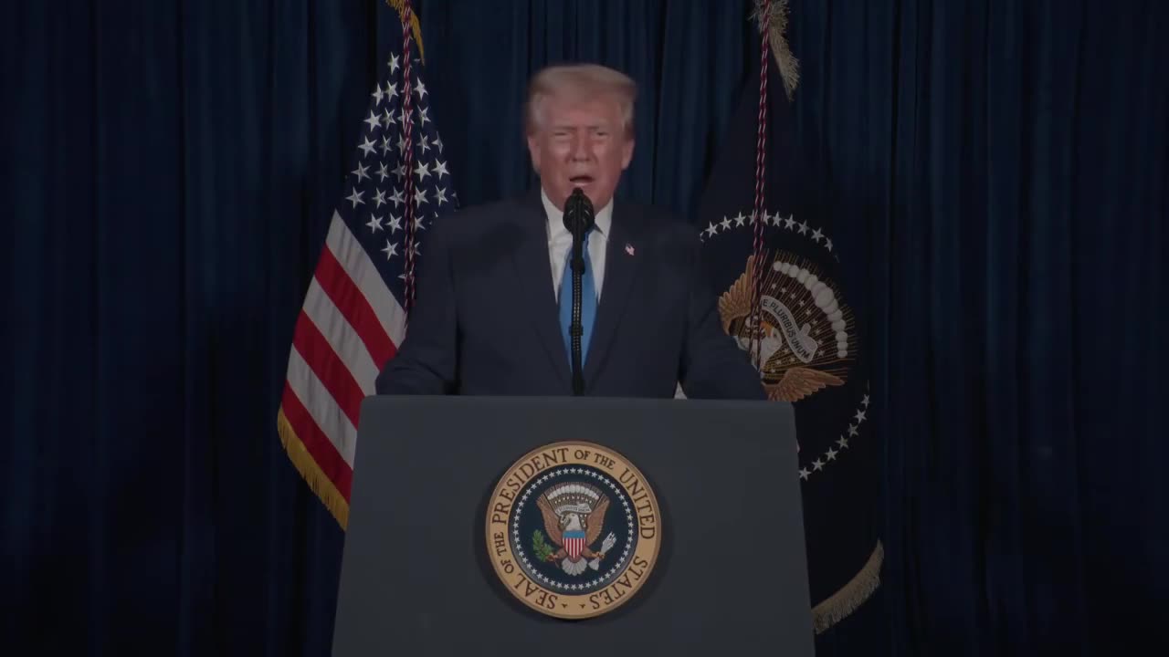 President Donald Trump Addresses The Nation After D.C. National Guard Attack