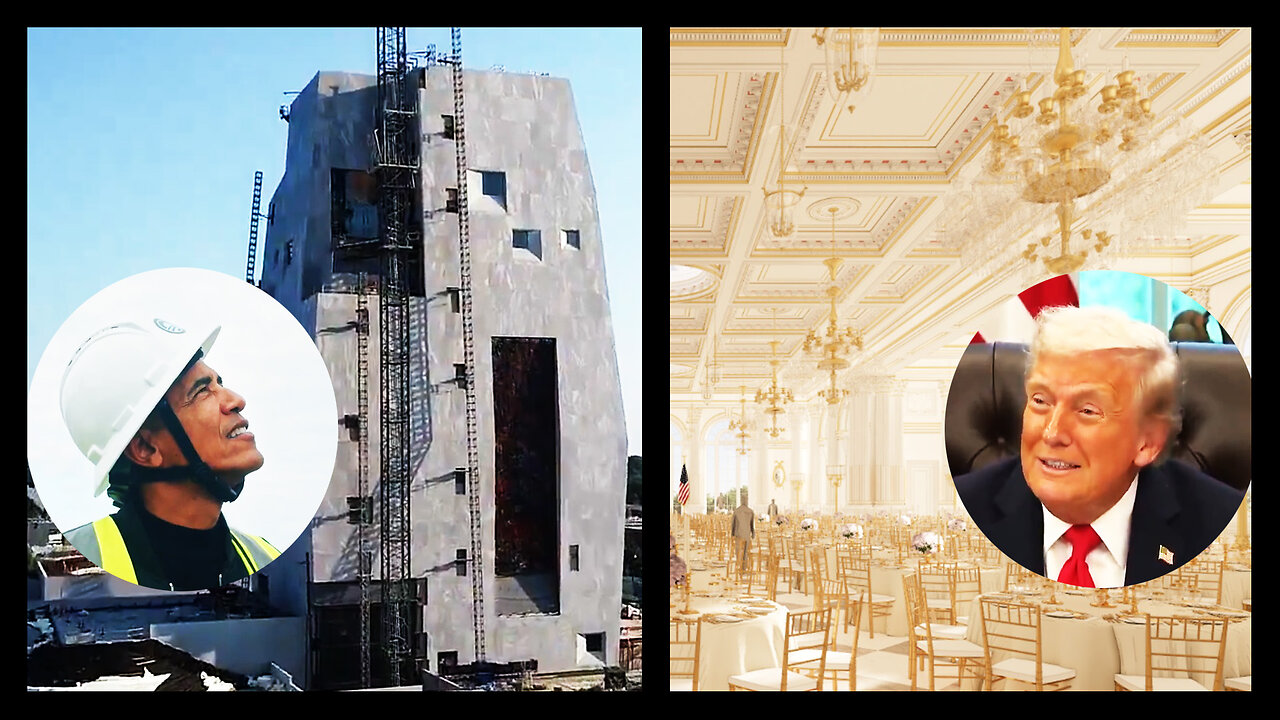 Obamas Library VS Trumps White House Ballroom