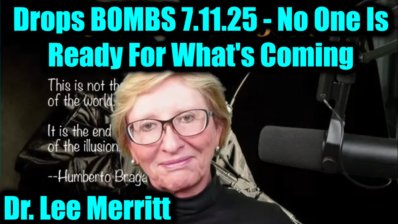 Dr. Lee Merritt Drops BOMBS 7.11.25 - No One Is Ready For Whats Coming