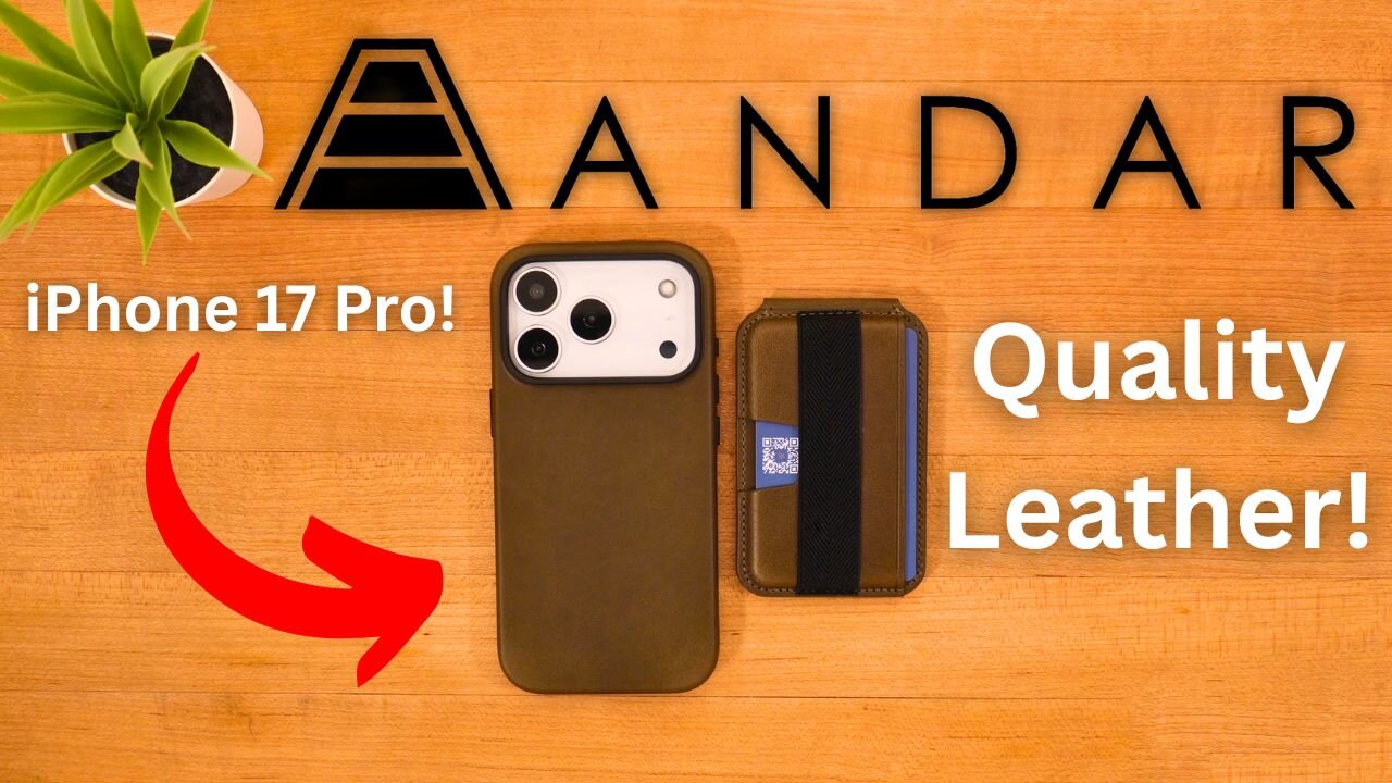 EXCLUSIVE: Andar The Aspen Leather Case for iPhone 17 Pro REVIEW!