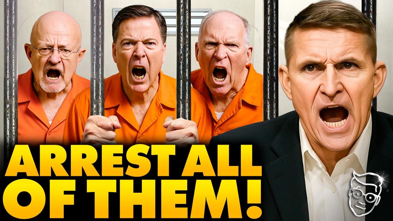 Gen. Flynn Drops HAMMER: Investigate Comey, Clapper & Brennan for Conspiracy Against Trump | JAIL