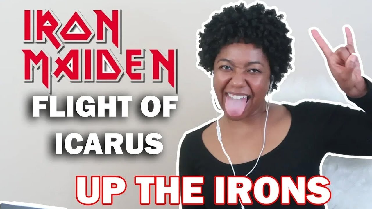 Wife reacts To Iron maiden - Flight of Icarus