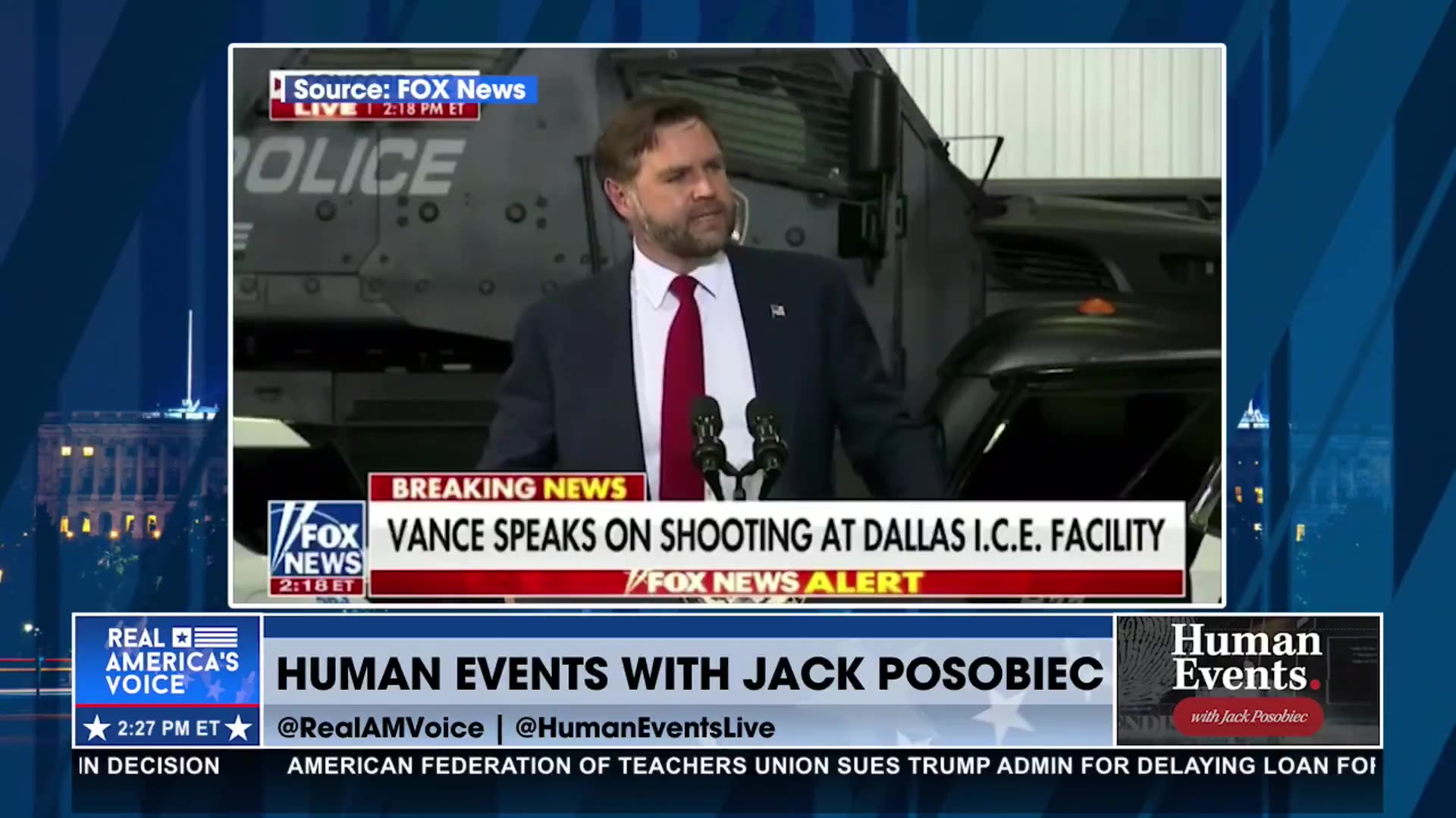 BREAKING: JD VANCE COMMENTS ON ICE SHOOTING, YOU CAN GO STRAIGHT TO H*LL