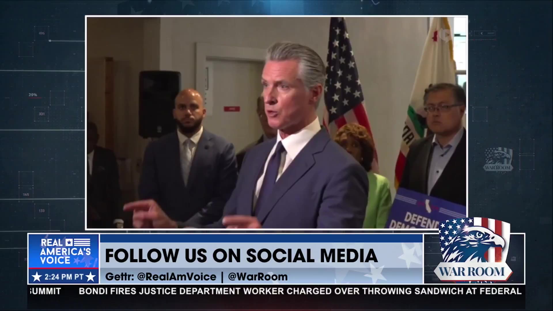 GAVIN NEWSOM LAUNCHES HIS PRESIDENTIAL RUN