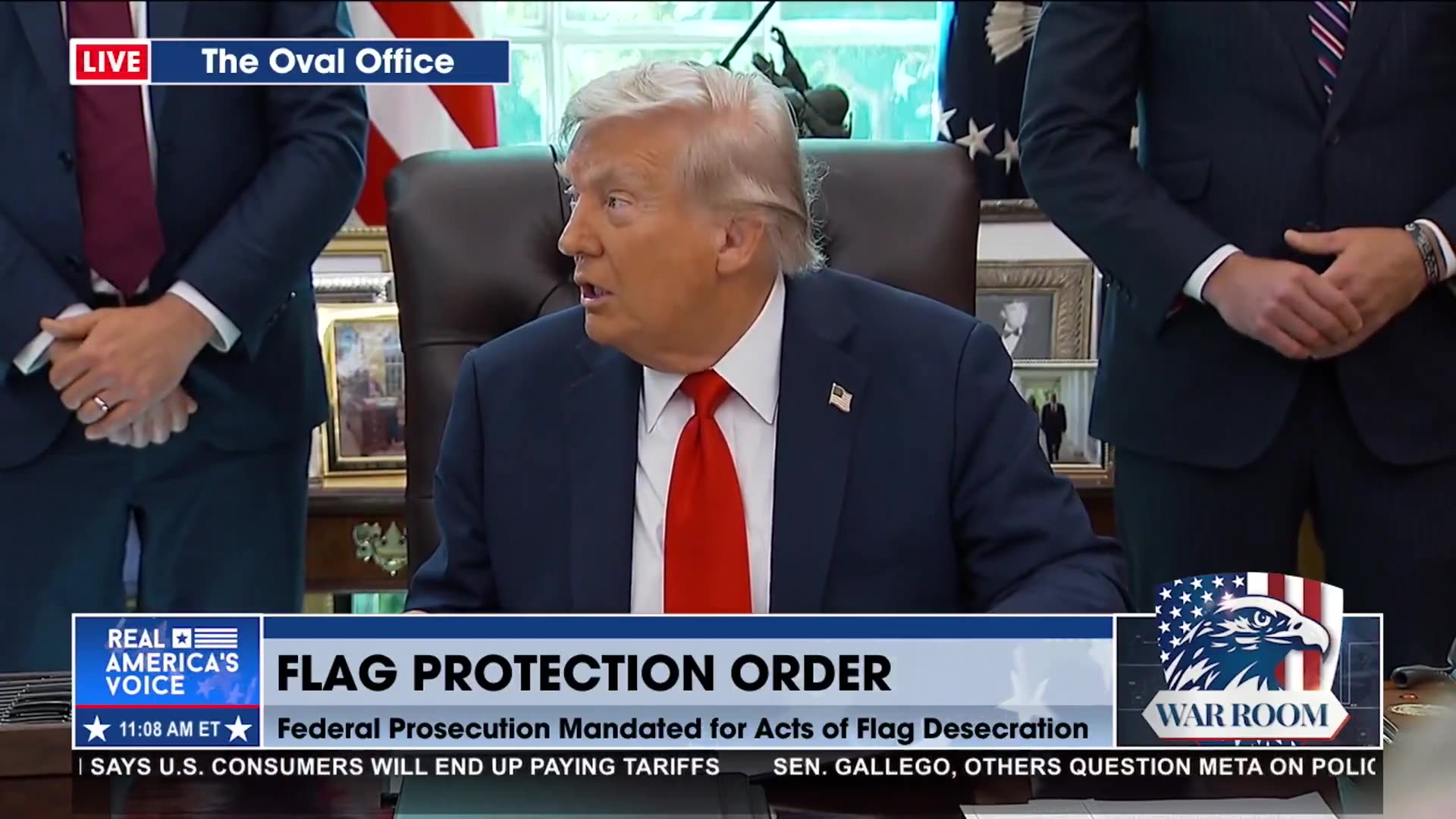 AMERICAN FLAG BURNING UNLAWFUL, E.O. SIGNED BY POTUS TO PROTECT THE FLAG