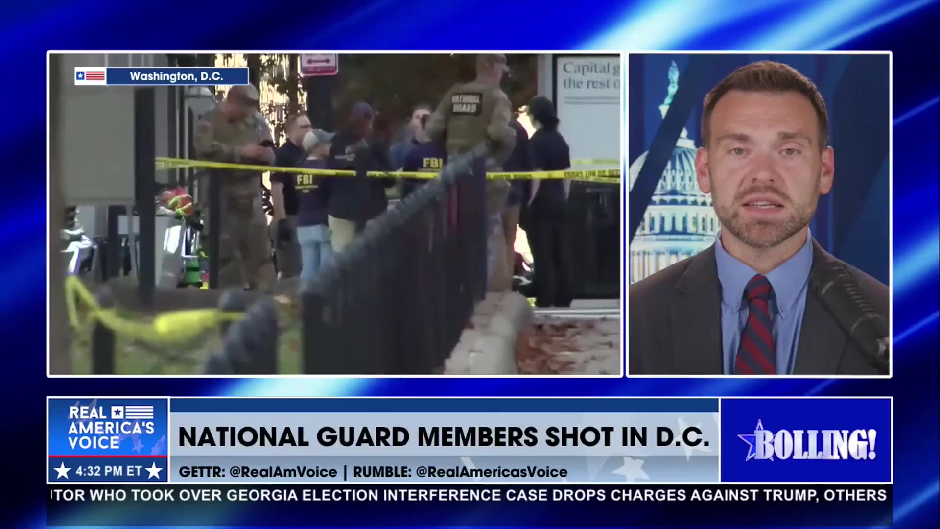 AMBUSH-STYLE ATTACK OUTSIDE THE WHITE HOUSE