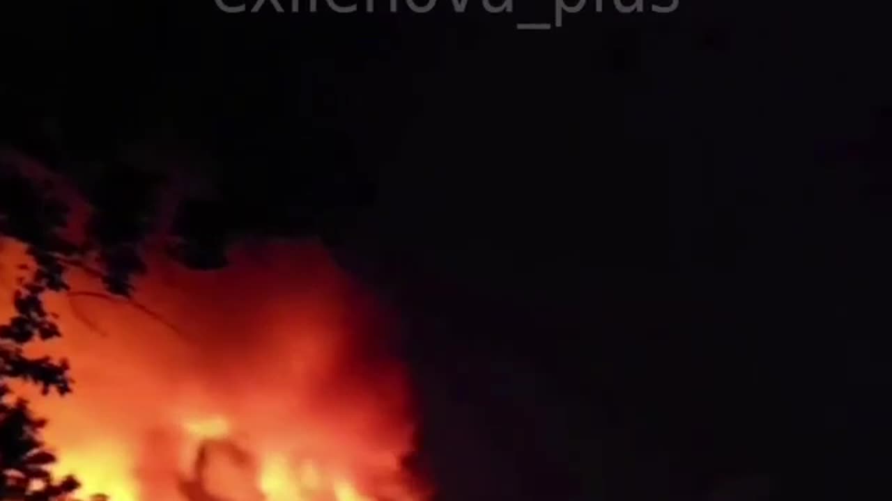 π₯ At night, UAVs destroyed a Russian field depot of the ammunition.