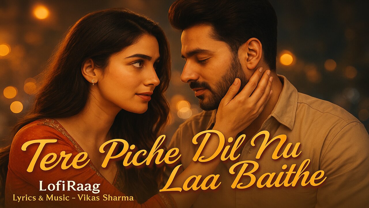 Tere Pichhe Dil Nu Laa Baithe |Punjabi Emotional Song | New Romantic Song | Punjabi Song | LofiRaag