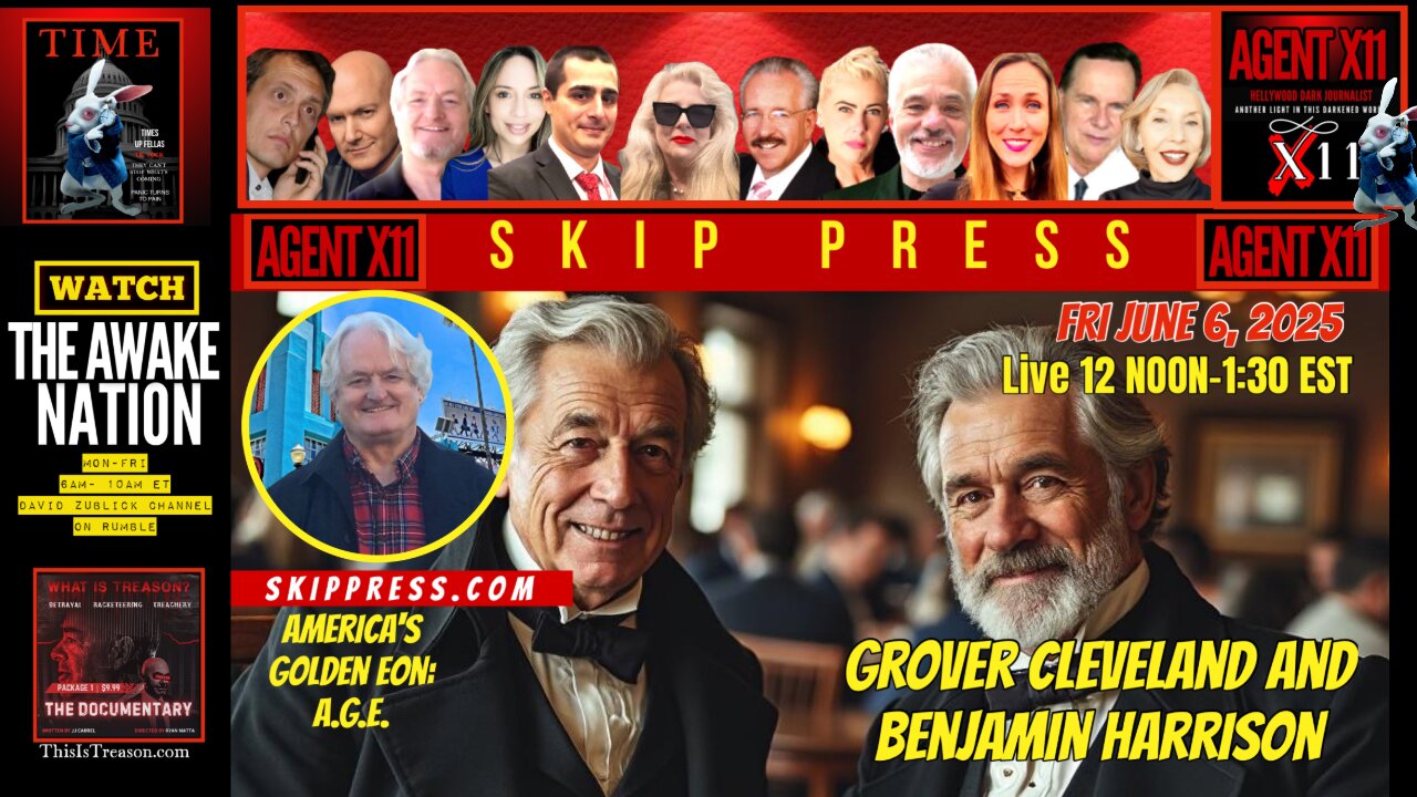 AGENT X11: EP: 228: SKIP PRESS: AMERICAS GOLDEN EON A.G.E.