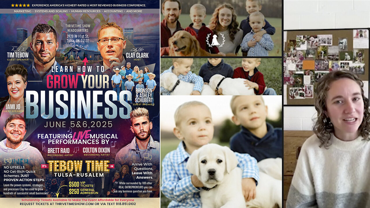 Your Year to Thrive? | Why People Either Pull Your Forward or Put You Down (Proverbs 13:20) + Celebrating Clay Clark Client Success Story, RockHavenRetrievers.com + Join Tebow At Clay Clark’s June 5-6 Bus. Conf.