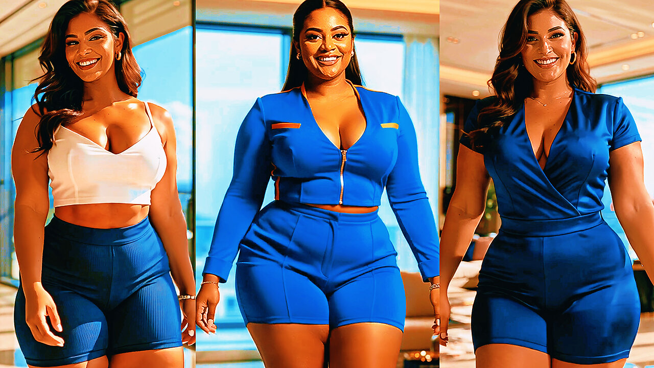 Trending BBW Curvy Fashion Woman • Big Fashion Girl • TikTok Fashion Trends • Fashion Compilation